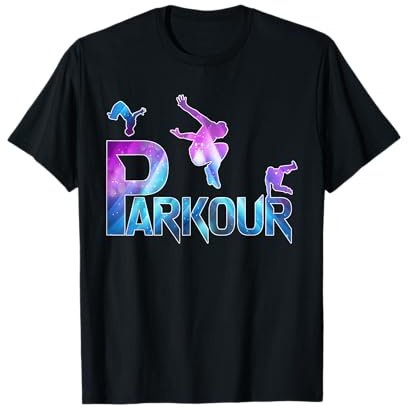 Fantastiques cascades acrobatiques en cours d'exécution sans parkure T-Shirt