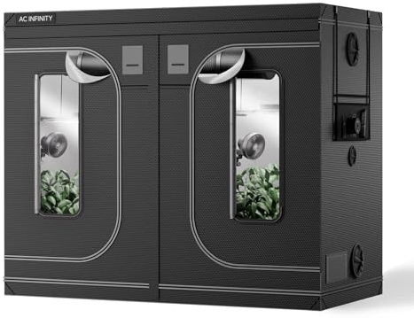 AC Infinity CLOUDLAB 894 Advance odlingstält, 96 tum x 48 tum x 80 tum tjockaste 2,5 cm. Stolpar, högsta densitet 2000D diamant mylar duk, 8 x 4 för hydroponik inomhusodling