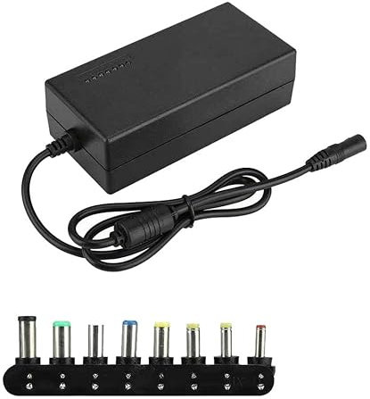 COOSY Alimentatore Universale 8 Adattatori 120W per PC Laptop Notebook Voltaggio DY05