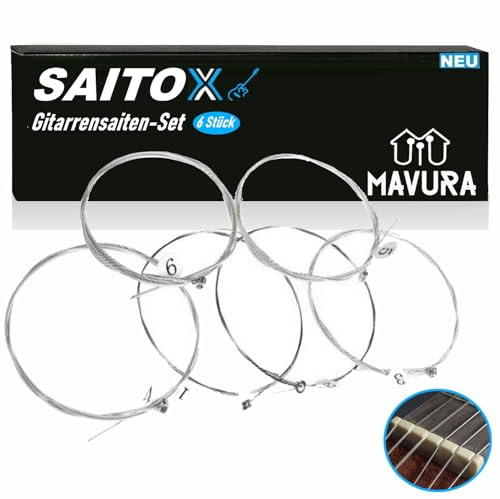 SAITOX Gitarrensaiten Set Nylon Klassisch Gitarren Saiten