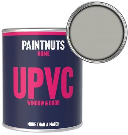 Paintnuts UPVC Window & Door Paint - RAL-7038 - AGATE GREY Gloss 500ml Tin