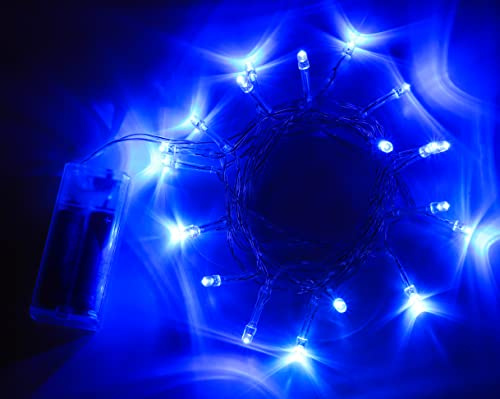 Christmas Concepts batteriebetriebene Lichterkette - 20 blaue LEDs - Hochzeit, Geburtstag, Babyparty - Innenbereich