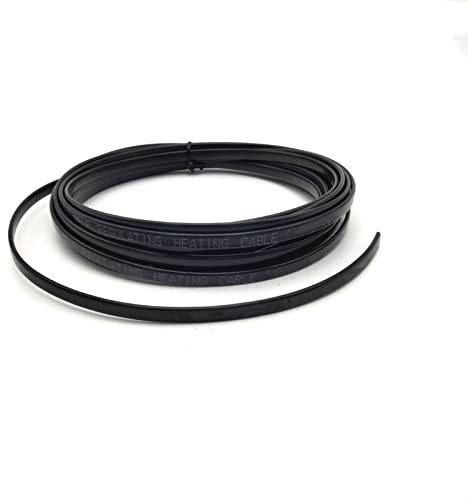 MIBSH Pfeife Haus 220-V-Heizkabel, selbstregulierend, Wasserrohrschutz, Dachenteisung, Heizband Boden Elektronik (Size : 2meter)