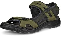 ECCO Mens 2026 Offroad Yucatan Lightweight Flexible Durable Leather Sandals