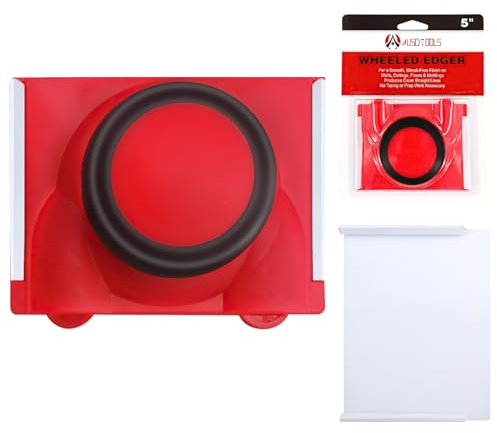 IGXX utensile per Bordatura, Paint Edger Paint Pad, utensile per Pittura dei Bordi, Utensili per Il Taglio di Paint Edger Multiuso, utensile Multifunzionale per Bordatura di Paint Edger(Rosso)