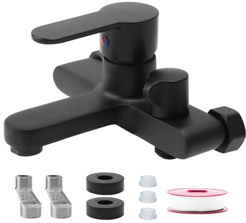 Rubinetto doccia Rubinetto per vasca da bagno a parete Rubinetto per vasca da bagno monocomando Miscelatore per acqua fredda e calda Rubinetto per vasca da bagno Miscelatore per vasca da bagno Vasca