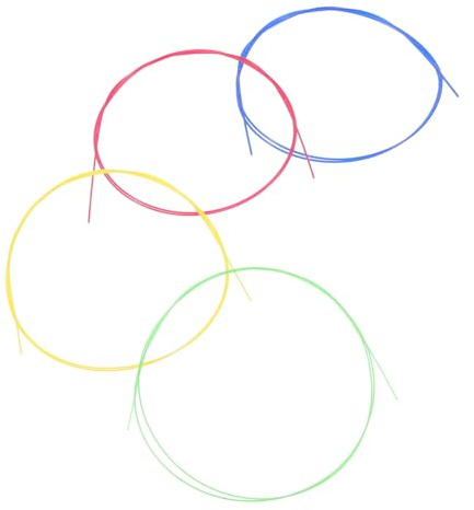 UPKOCH Bunte Nylon Ukulelensaiten Satz Für U104 Modell Langlebige Musikinstrument Saiten Einfacher Austausch Für Anfänger Und Fortgeschrittene