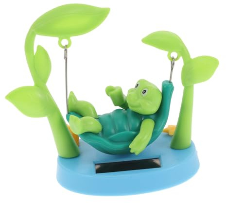SUPVOX Automotive Solar Ornament Swing Turtle Dashboard Decoration Solar-Powered Car Decor Interactive Turtle Toy
