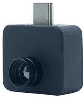 Macchina fotografica di registrazione di immagini termiche per Smartphone -20℃-1000℃ Campi di misura Camera termica di risoluzione 32x32 del termocamera