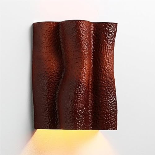 Wall Sconce, Modern Nordic Half-Cylinder Tree Root Design, Up Down Wall Light for Stairs, Hallway, Bedroom, Entryway, Porch, Balcony, Lounge, E26/E27 Base