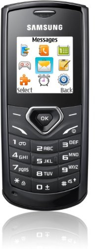 SAMSUNG E1170 UNLOCKED GSM SIMFREE DUAL BAND MOBILE PHONE BLACK EASY USE SIMPLE
