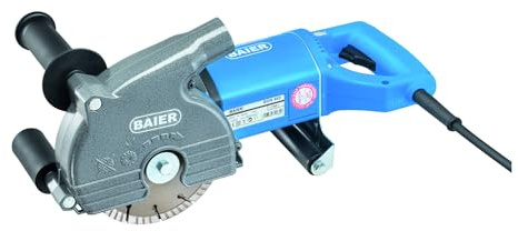 Baier Diamantfräse BDN 463/4 im Kuststoff-Transportkasten mit 4 Diamantscheiben Gold II
