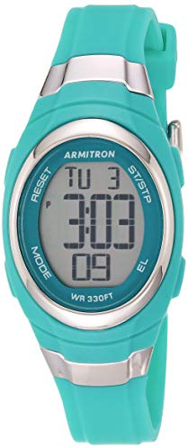 Armitron Sport Women's Digital Chronograph Resin Strap Watch, 45/7030