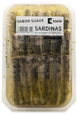 Sardinas en vinagre aliñadas 700 g