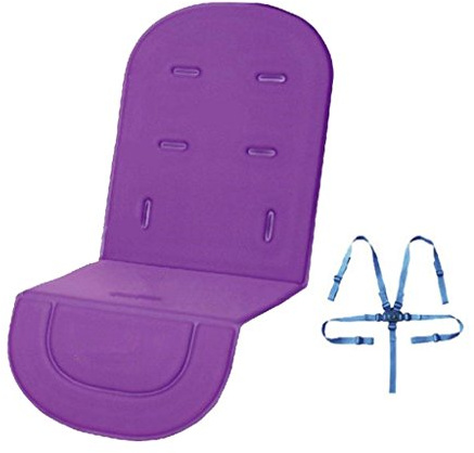 Inzopo Baby - Asiento elevador para coche con cara de verano e invierno, universal, para silla de paseo o silla de paseo (80 x 34 cm)