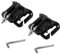Jubaopen 2pcs Supporto da Cintura per fotocamera Gancio con 2pcs Fibbia Clip Supporto da Cintura per la macchina fotografica Buckle Blet per fotocamera
