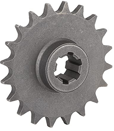 Akozon Pignone di Trasmissione T8F 20 Denti Adatto per 2 Tempi ATV Quad Dirt Pocket Mini Bike Motorcycle