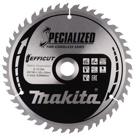Makita E-11184 TCT Efficut Saw Blade 190x20x45T