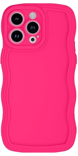 miyonsin Cover per iPhone 15 Plus, Anti Ingiallimento Custodia con Antiurto, Anti-Graffio e Colorato Moda TPU Case per Ragazze e Donne, Durevole Flessibile Antiurto Cover per iPhone 15 Plus, Rose Red