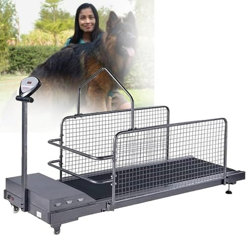 Dog Treadmill, Pet Health Pedometer with LCD Display, Up To 220 Lbs, Suitable for Home, Pet Store