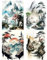 RICUVED 4 Landschaft Diamond Painting,5D Diamant Painting Bilder Erwachsene Landschaft Diamond Painting Kinder, Full Drill Diamond Art Diamant Malerei Bilder für Home Dekor 30x40cm