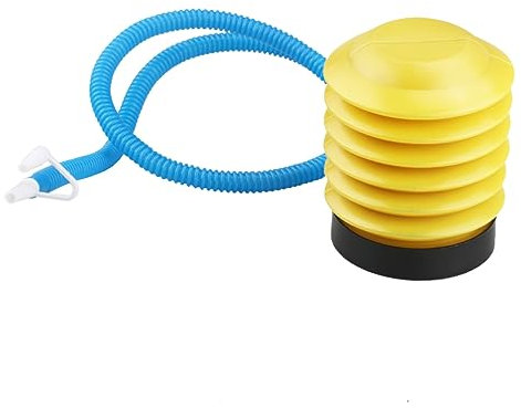 Yardwe Mini Portable Balloon Foot Air Pump Single Tube, Lightweight Balloon Inflator for Inflatables, Easy Operation for Outdoor Party and Travel Use
