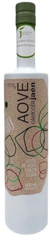 OLEICOLA JAEN | Aceite de Oliva Virgen Extra Picual Ecológico - Botella de vidrio 500 ml.