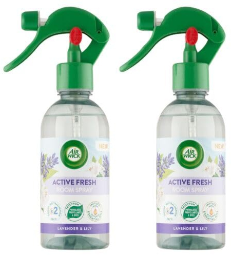 Air Wick Active Fresh Fresh Lavendel und Maiglöckchen Lufterfrischer Spray 2x237ml