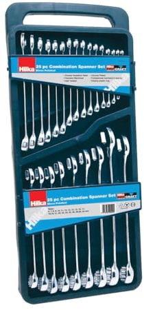 Hilka 16202502 Metric Pro Craft Combination Spanner Set