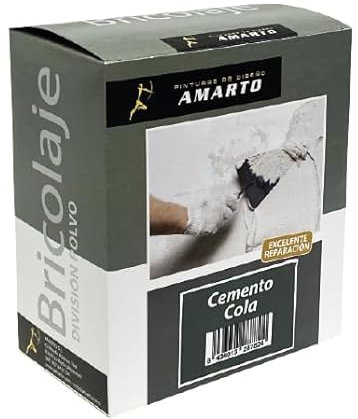 Materiales en polvo para pequeñas reparaciones en el hogar,cemento blanco,cemento cola,yeso,escayola y masilla en polvo (Cemento cola, 1,5 kg)