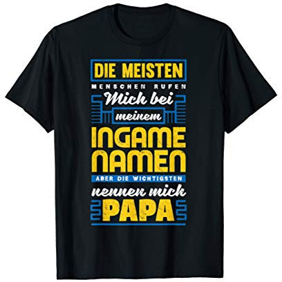 Herren Gaming Zocken Gamer Gamepad Games Spielen Zocker Videospiel T-Shirt