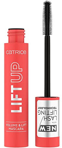 Catrice LIFT UP Volume & Lift Mascara, Nr. 010, Schwarz, volumengebend, schwunggebend, matt, vegan, ohne Mikroplastikpartikel, Nanopartikel frei, ohne Parfüm, 1er Pack (11ml)