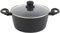 Olla antiadherente Russell Hobbs RH02809EU7, apta para placas de inducción, cocine sin o con poco aceite para una cocina saludable, asas cómodas, Metallic Marble, aluminio forjado, 24 cm