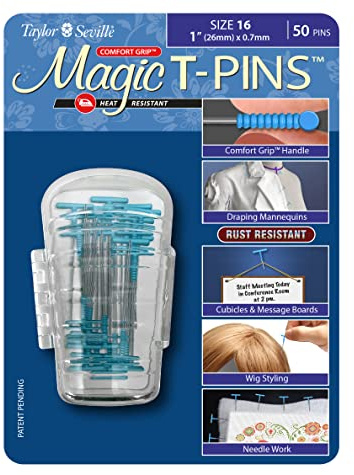 Taylor Seville Magic T-Pins-Size 16 50/Pkg