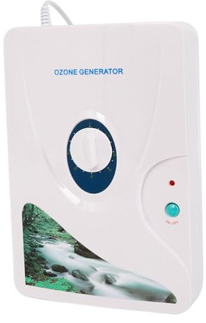 Generador de ozono Purificador de Aire Portátil 600mg/h Dispositivo de Ozono Purificador de Aire Cocina Habitación Aceite Vegetal Carne Agua Purificador de Aire Fresco