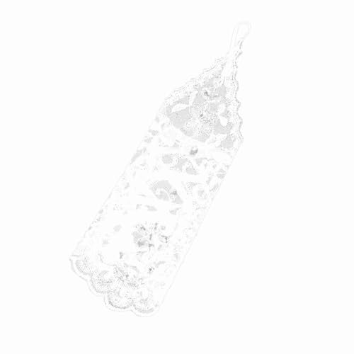 aqxreight Brauthandschuhe Hochzeitshandschuhe Vintage Syle Elfenbein Weiße Spitze Braut Braut Sexy Fingerlose Handschuhe Hochzeitsaccessoire (WHITE)