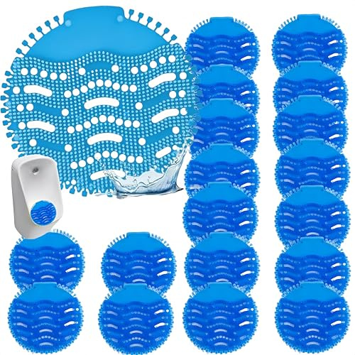 HJYDGJ 18 Unidades Rejillas Para Urinarios, Filtros Para Urinarios, Pastillas Para Urinarios, Desodorizante Para Urinarios, Inserto Universal Para Urinarios, Filtros Perfumados Para Urinarios