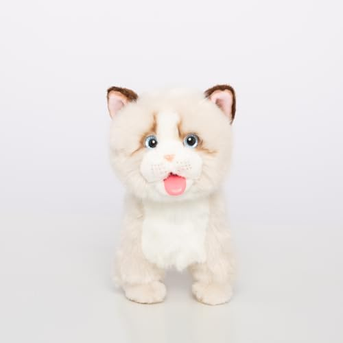 CU-MATE Einkäufe an elektronischen laufwerken, stoffstofftiere, voll gefüllt mit Katze, welpen, die gehen, bellen, mit dem Schwanz wedeln und mit Sich reden, schenken Jungen und mädchen Geschenke