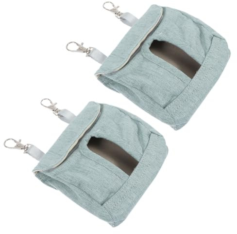 BESTonZON 2pièces Pochette Suspendue pour Cochon Et Lapin Mangeoire Alimentation Conteneur pour Cage Animaux Lot