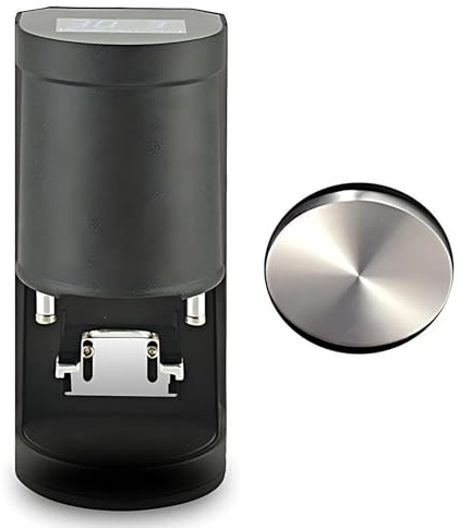 Pressino elettrico per caffè espresso da 58 mm, macchina automatica per preparare caffè espresso professionale, con tempi di pressione regolabili e design facile da pulire