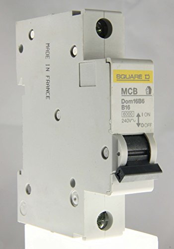 Square D DOM16B6 16a Type B Single Pole MCB