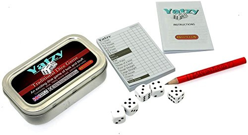 Pocket/Travel Yatzy tärningsspel av Brimtoy
