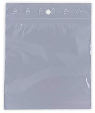 Lot de 1000 Sachets 100 x 100 mm fermeture zip Transparent - Sachet fermeture zip 50u sac plastique 10x10 compatible alimentaire et congélation de marque UNIVERS GRAPHIQUE REF UGS06-1000