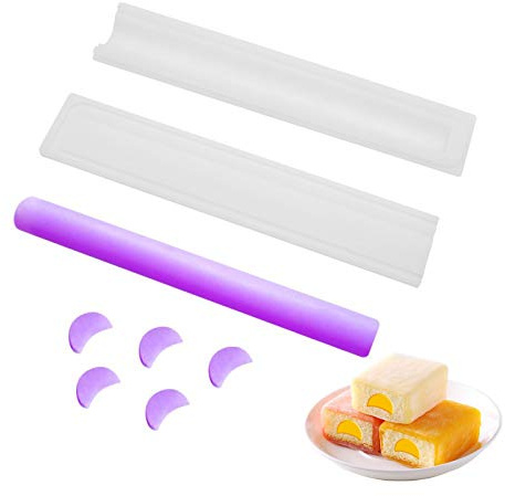Moule Savon, Moule à Savon en Silicone, Long Tube Dessert Moules, Tube Moule pour La Fabrication de Savons Moules Fait à la Main Bougie, Décoration Gâteau Outil, Cuisine Artisanat Décorations