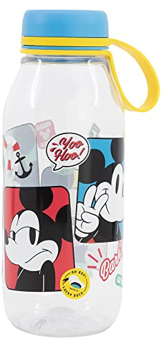 Stor ECOZEN ADVENTURE TRINKFLASCHE FÜR KINDER 460ML | MICKEY MOUSE FUN-TASTIC