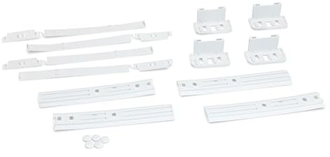 BSSTORE Kit guide porte réfrigérateur encastré universel équivalent A 481231019131