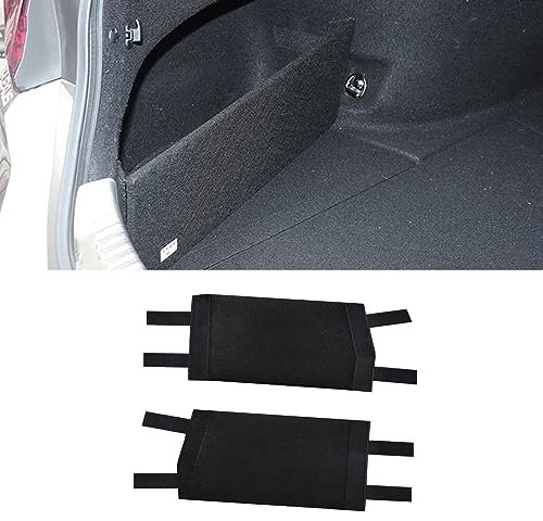 WOLEN 2 Piezas Tablero Divisor Lateral del Organizador Maletero Trasero de Coche para Lexus is XE30 2013-2020, ParticióN de Maletero Almacenamiento Organizador Accesorios
