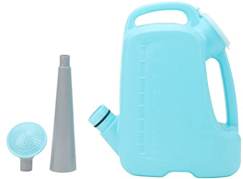 Kuuleyn Regadera, Plantas Regadera Larga Boca Grande Gran Capacidad Regadera Suministros De Jardinería Azul Cielo(5L)