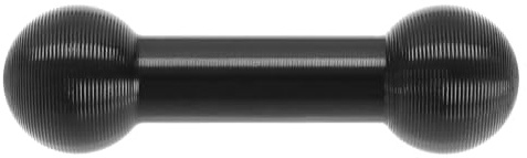 The Lord of the Tools Adaptateur à Bille Composite 17mm à 17mm pour Bras de Montage à Double Douille à Bille Standard de l'industrie Alliage d'aluminium Industrielle Compatible avec GPS Supports