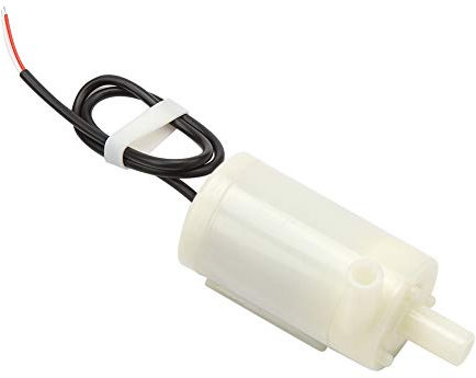 Pompa sommergibile DC 3V/5V/6V Anfibia orizzontale a basso rumore Fontana Piccola pompa sommersa